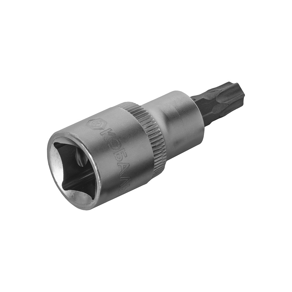 Головка торцевая со вставкой КОБАЛЬТ 1/2", TORX45, CR-V, подвес (924-184)