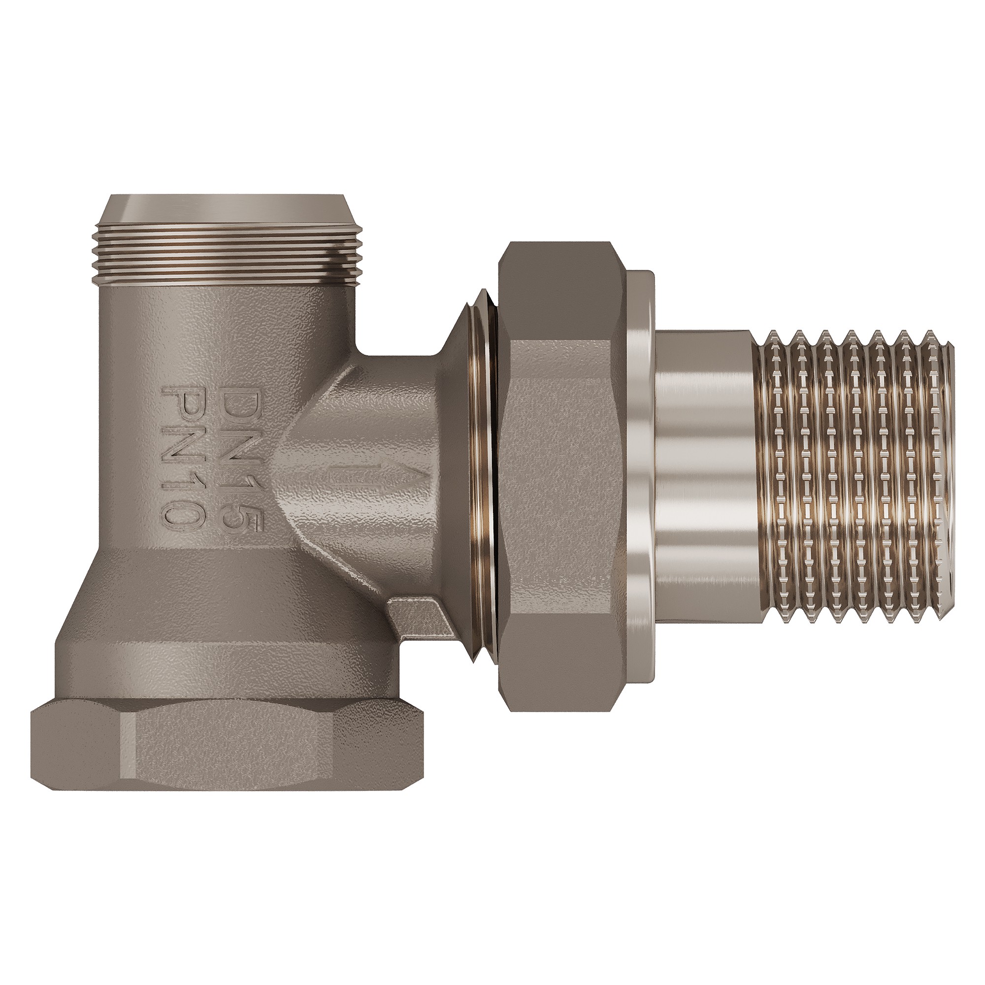 Клапан запорный угловой Royal Thermo 1/2"