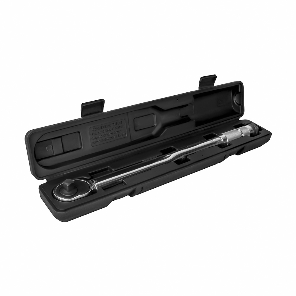 Ключ динамометрический КОБАЛЬТ 1/2", 20-150 Нм, CR-V, кейс (923-910), шт