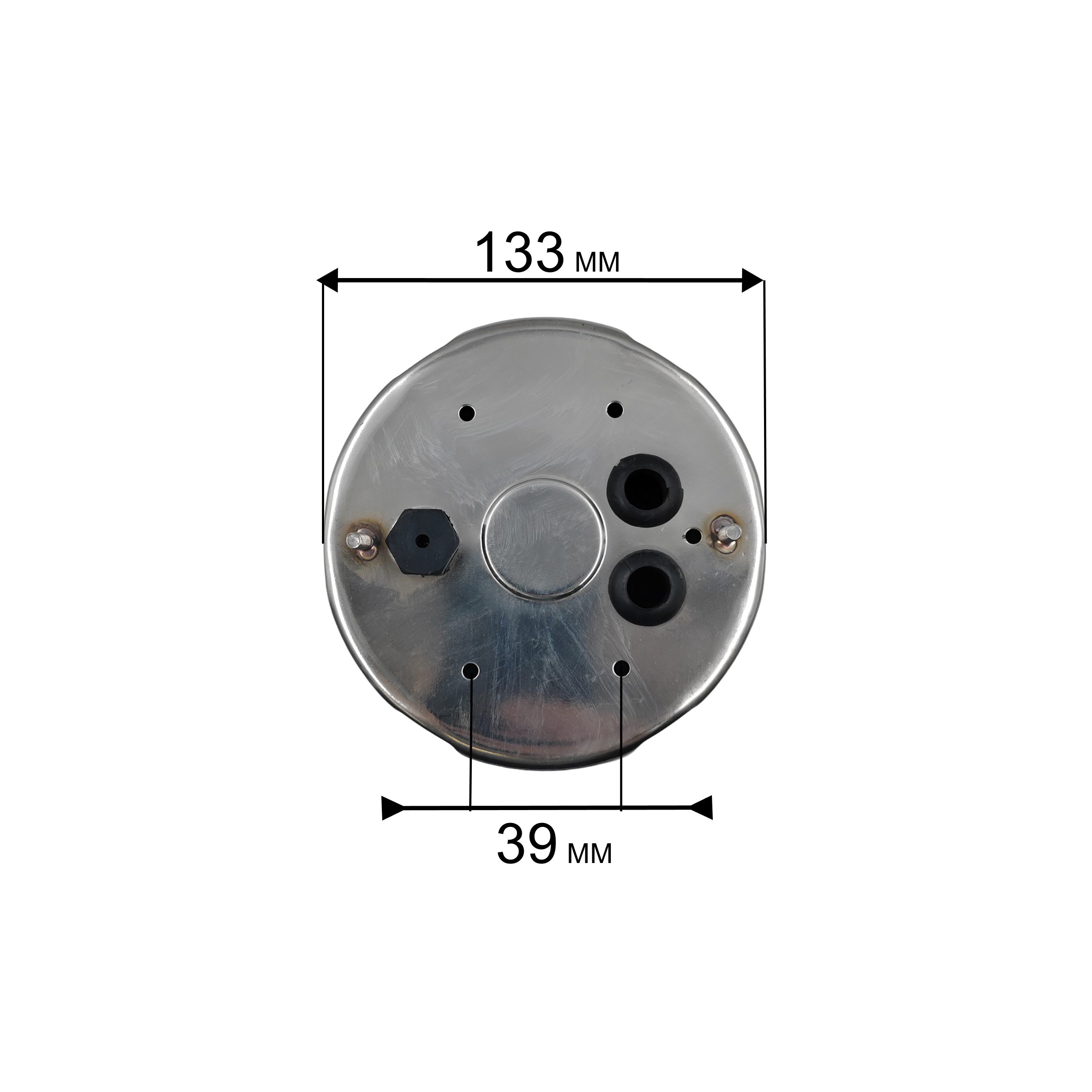 Корпус насоса водяного QUATTRO ELEMENTI D750F Inox (770-728-006), шт