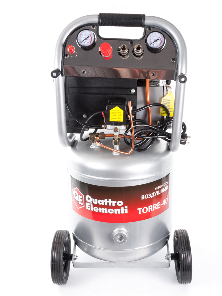 Компрессор поршневой масляный QUATTRO ELEMENTI TORRE-40