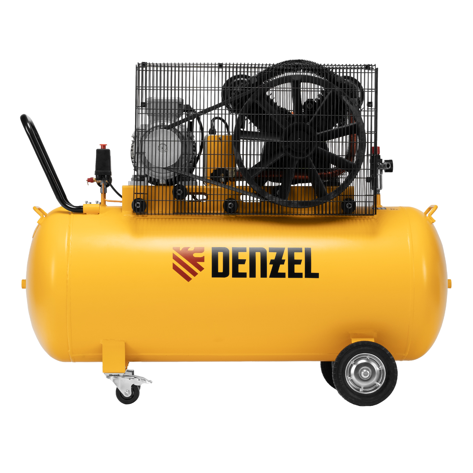Компрессор воздушный рем. привод BCV 5500-T/270, 5,5 кВт, 270 литров, 850 л/мин Denzel