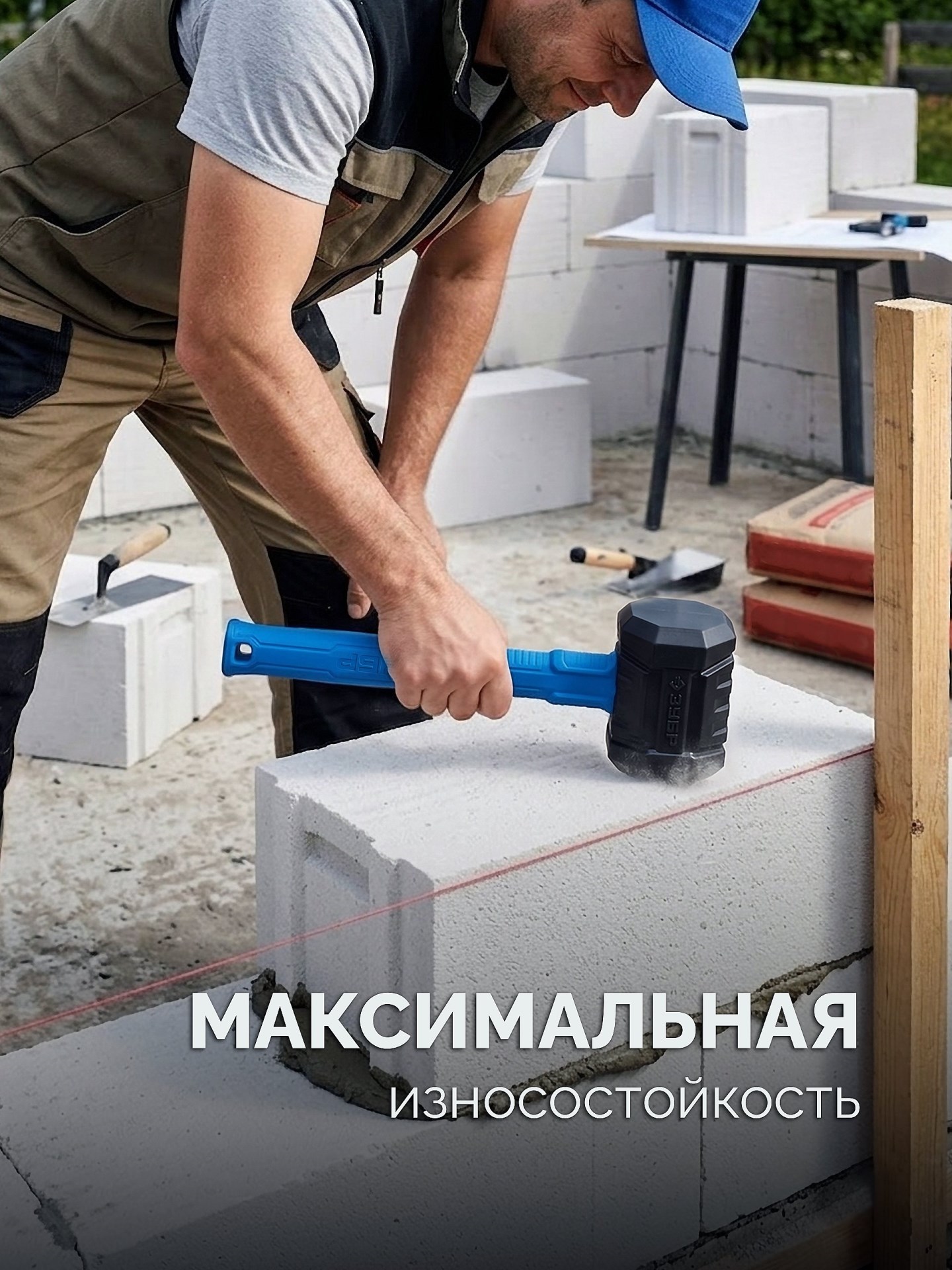ЗУБР ТЕРМИНАТОР 680 г, черная киянка (20536-680)