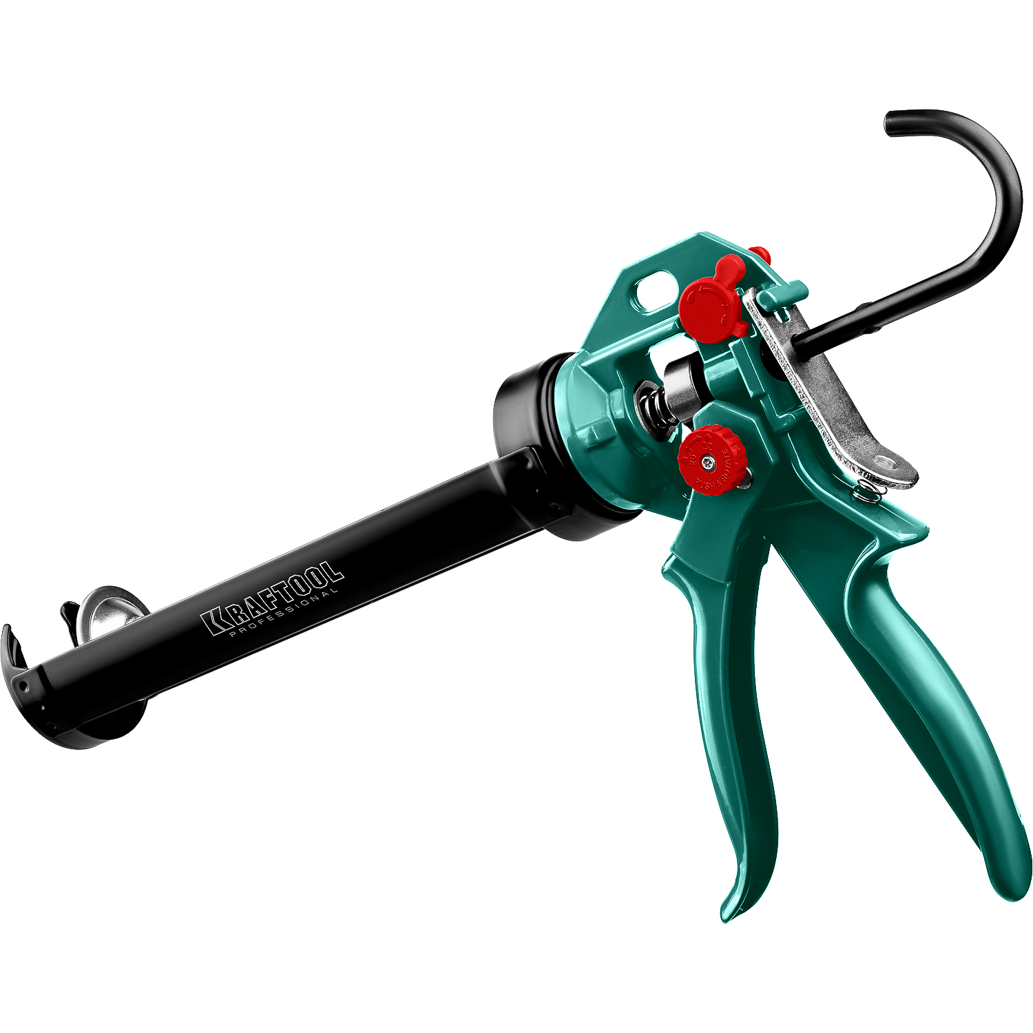 KRAFTOOL Expert 4-in-1 310 мл, скелетный пистолет для герметика (06675)