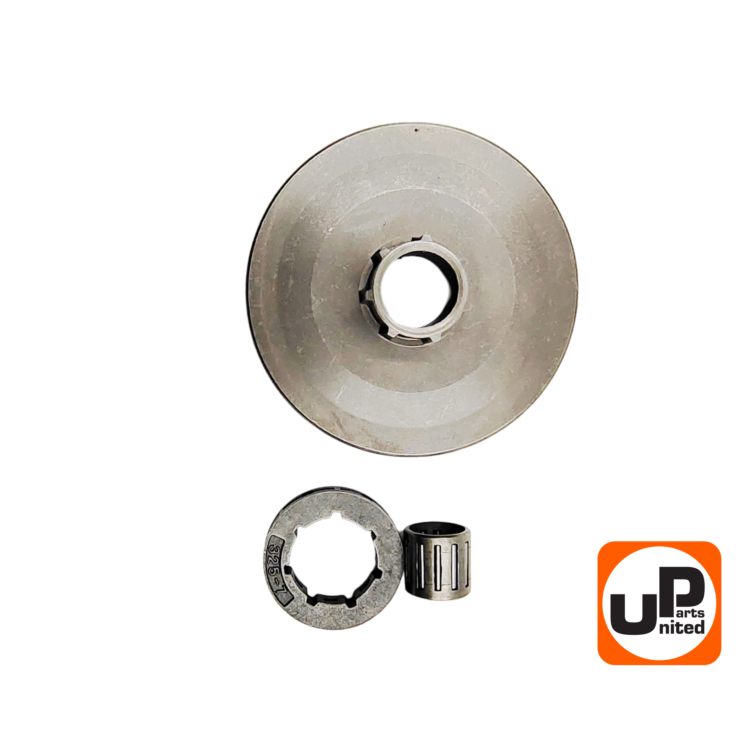 Чашка сцепления UNITED PARTS 0.325"-7 для бензопил 45,52 куб.см. (Китай), шт