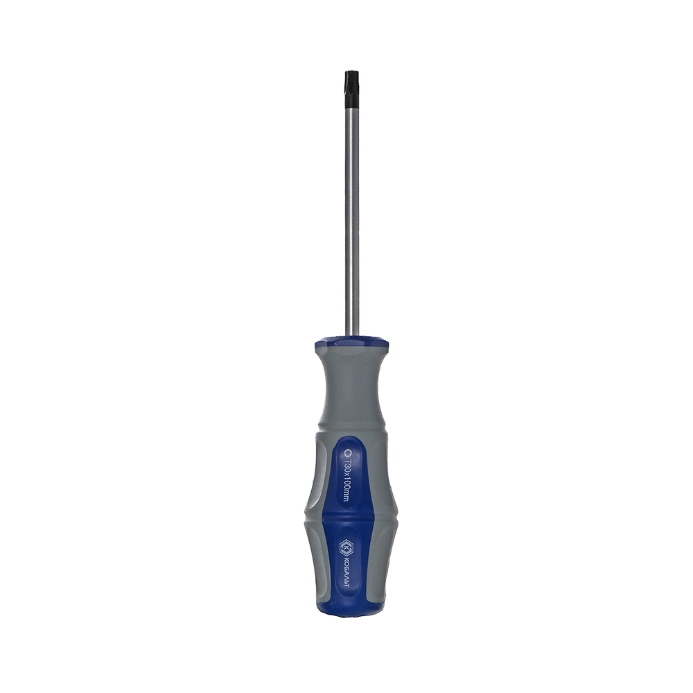 Отвертка с подвесом Torx Tamper-30х100 мм КОБАЛЬТ Ultra Grip CR-V 910-089
