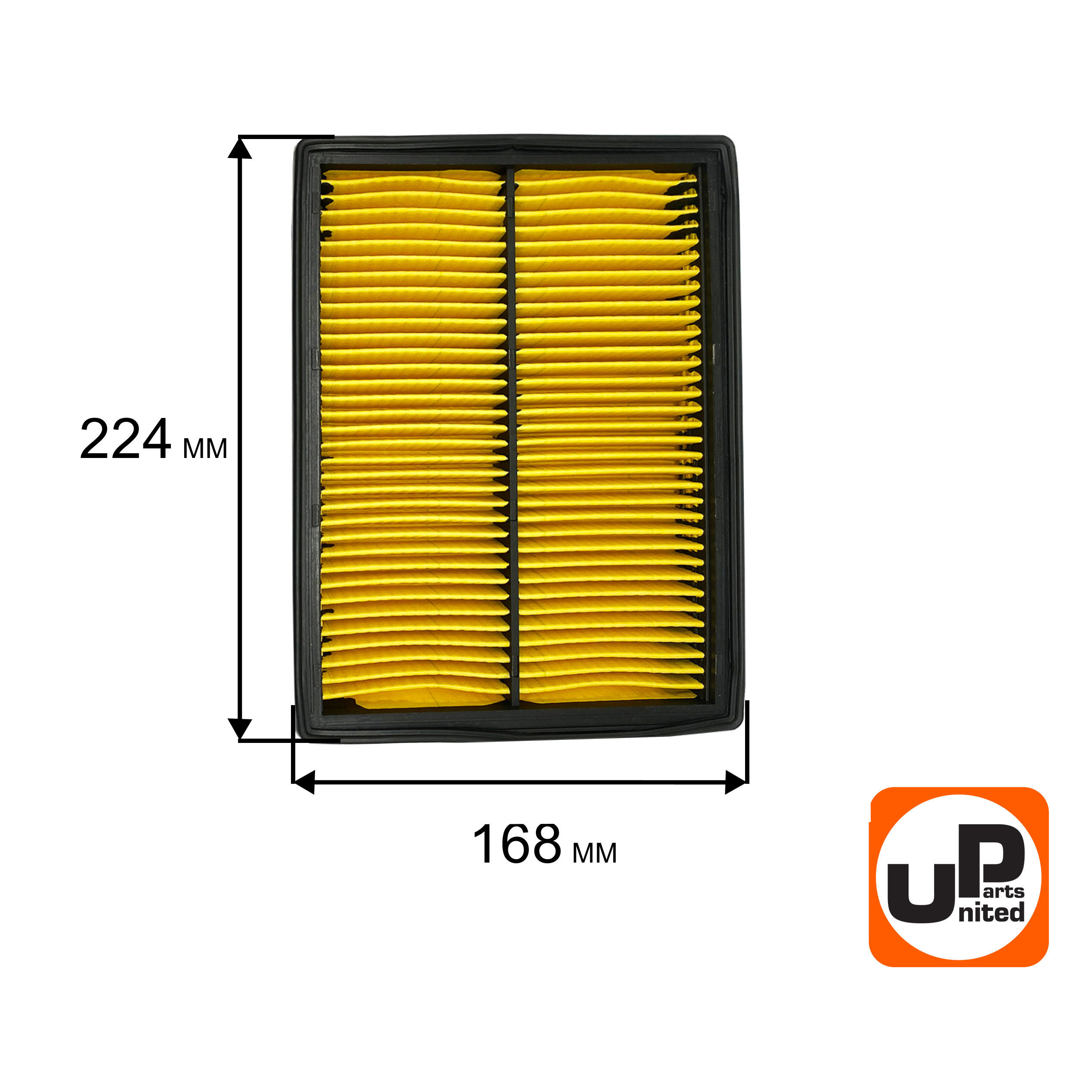 Фильтр воздушный UNITED PARTS для HONDA GX620, шт