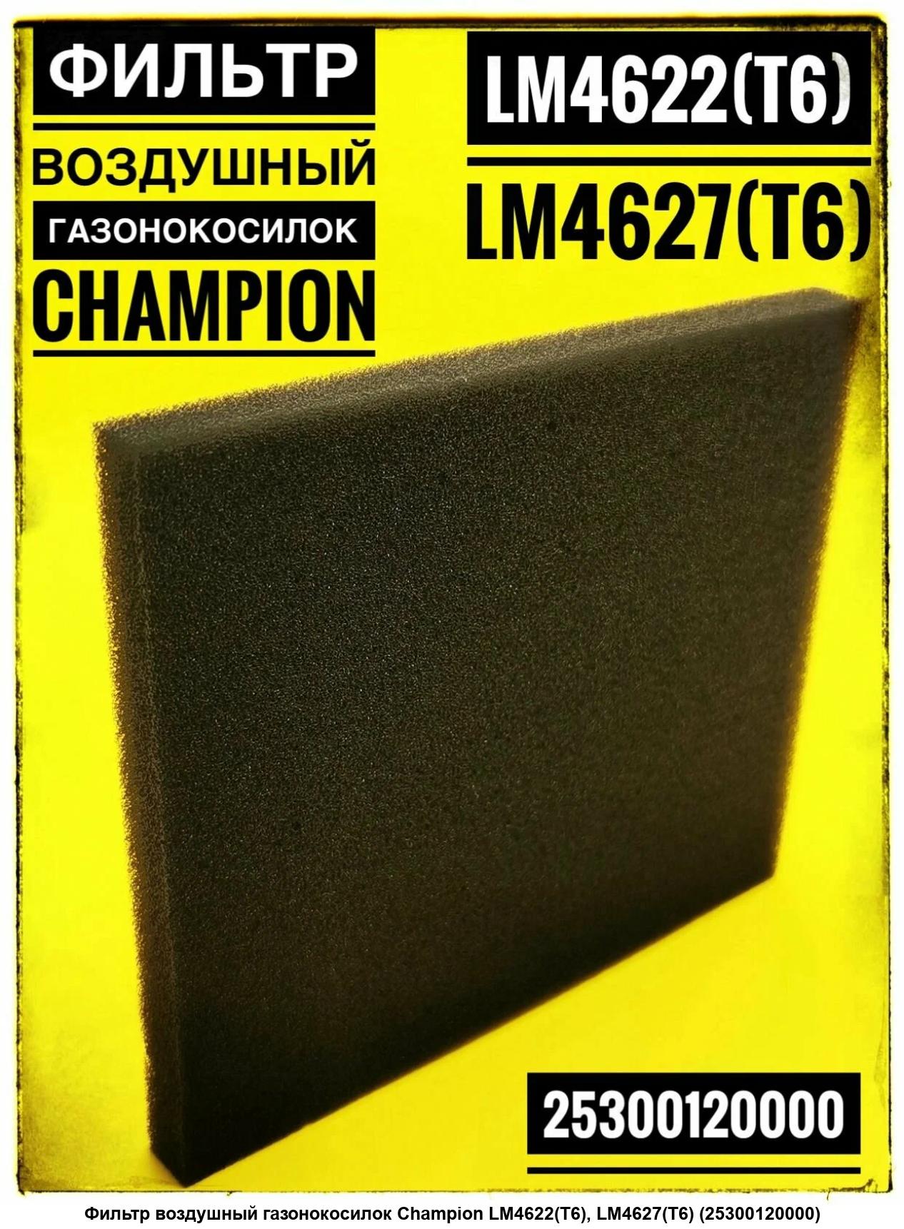 Фильтр  воздушный DDE поролоновый 110x100x10 мм двигателя T6 (25300120000) (246-630-136), шт