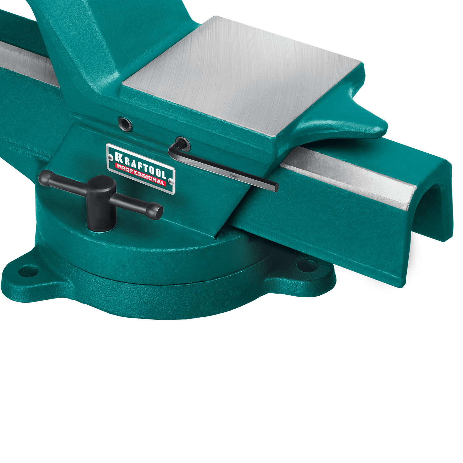 KRAFTOOL FORGE--180/230, с регулировкой компенсации люфта, кованые стальные тиски (32700-230)