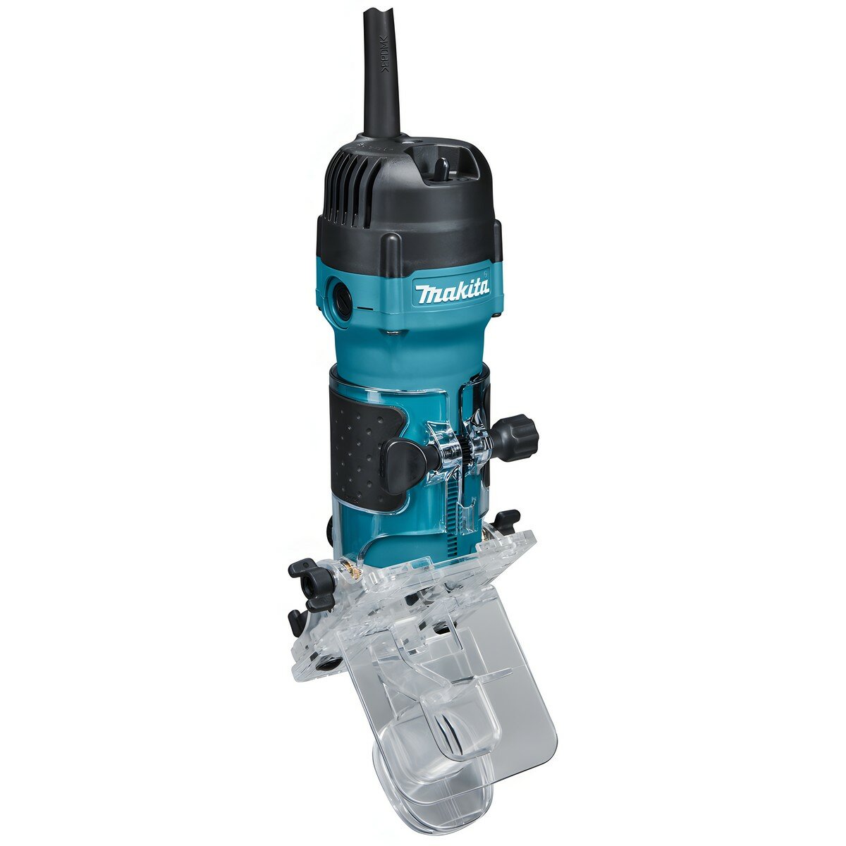 Фрезер сетевой MAKITA 3712 (530Вт,цанга 6мм,глубина 42 мм,наклонная база), шт