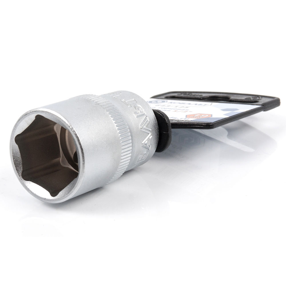 Головка торцевая КОБАЛЬТ 1/2", 19 мм, Cr-V(1 шт.) подвес