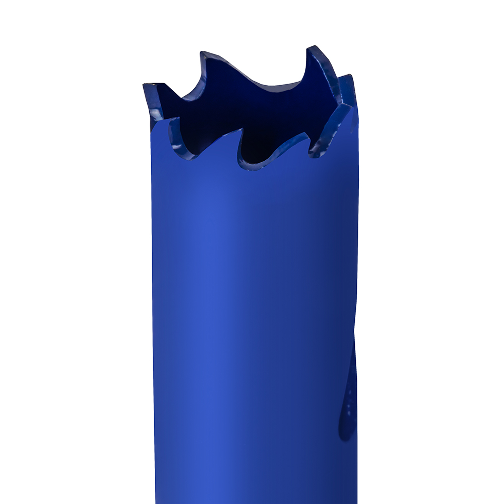 Коронка биметаллическая ПРАКТИКА  16 мм (5/8"), (1шт), клипса