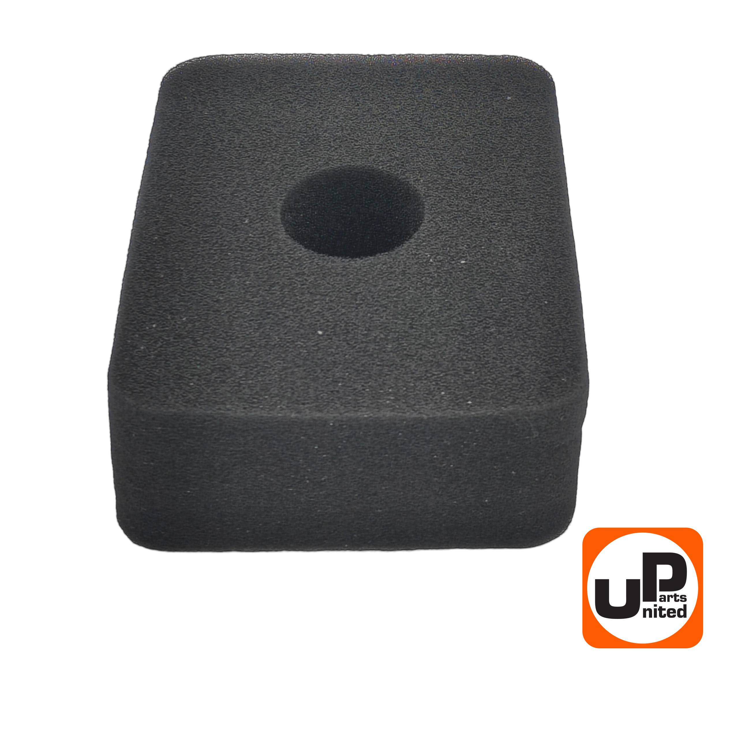 Фильтр воздушный UNITED PARTS для 168/170F, GX160/200 паралоновый с отверстием (17211-ZE1-000), шт