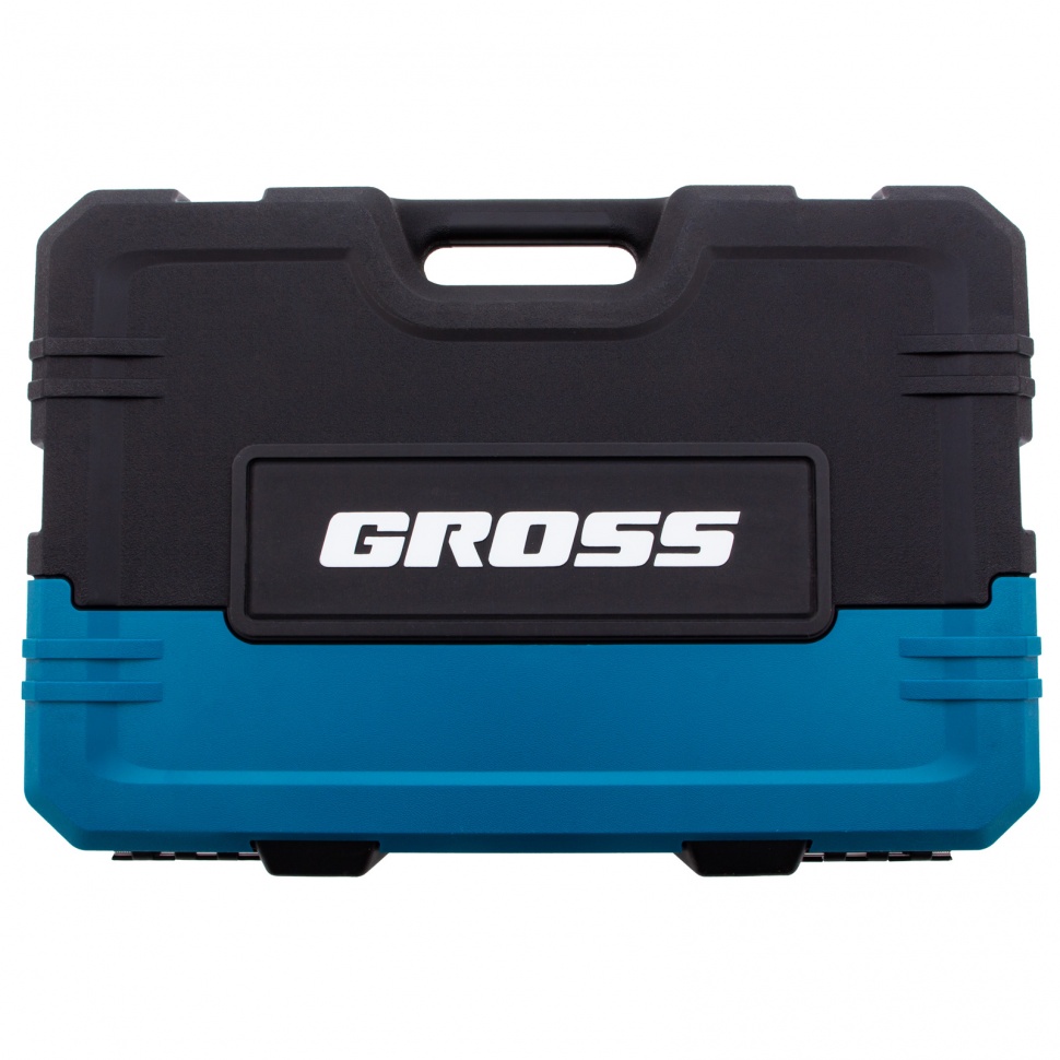 Набор инструментов, 1/2", 3/8", 1/4", CrV, 120 зубьев, 216 предметов Gross