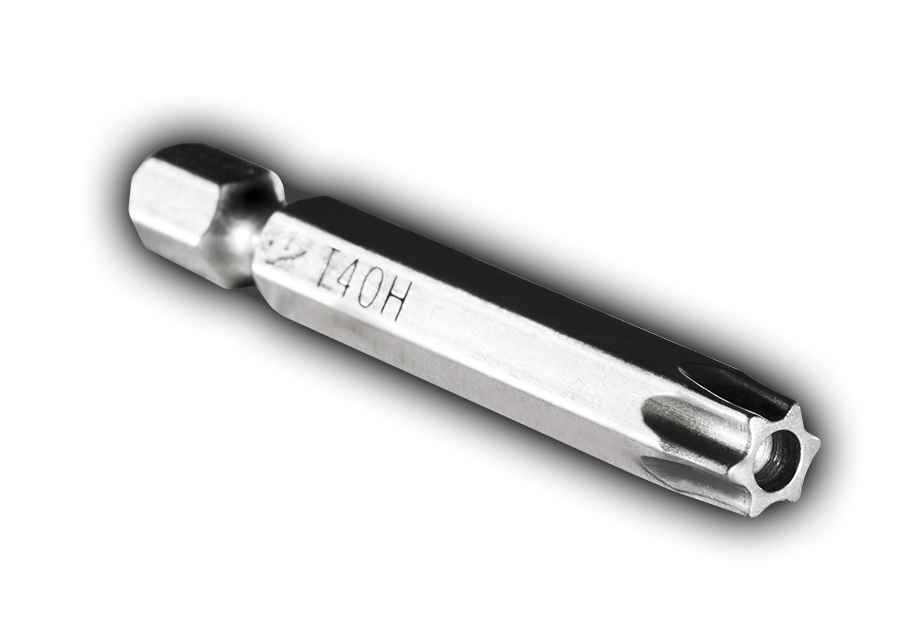 Бита отверточная ПРАКТИКА  "Профи"  Torx Tamper-40 х 50мм  (2шт), блистер