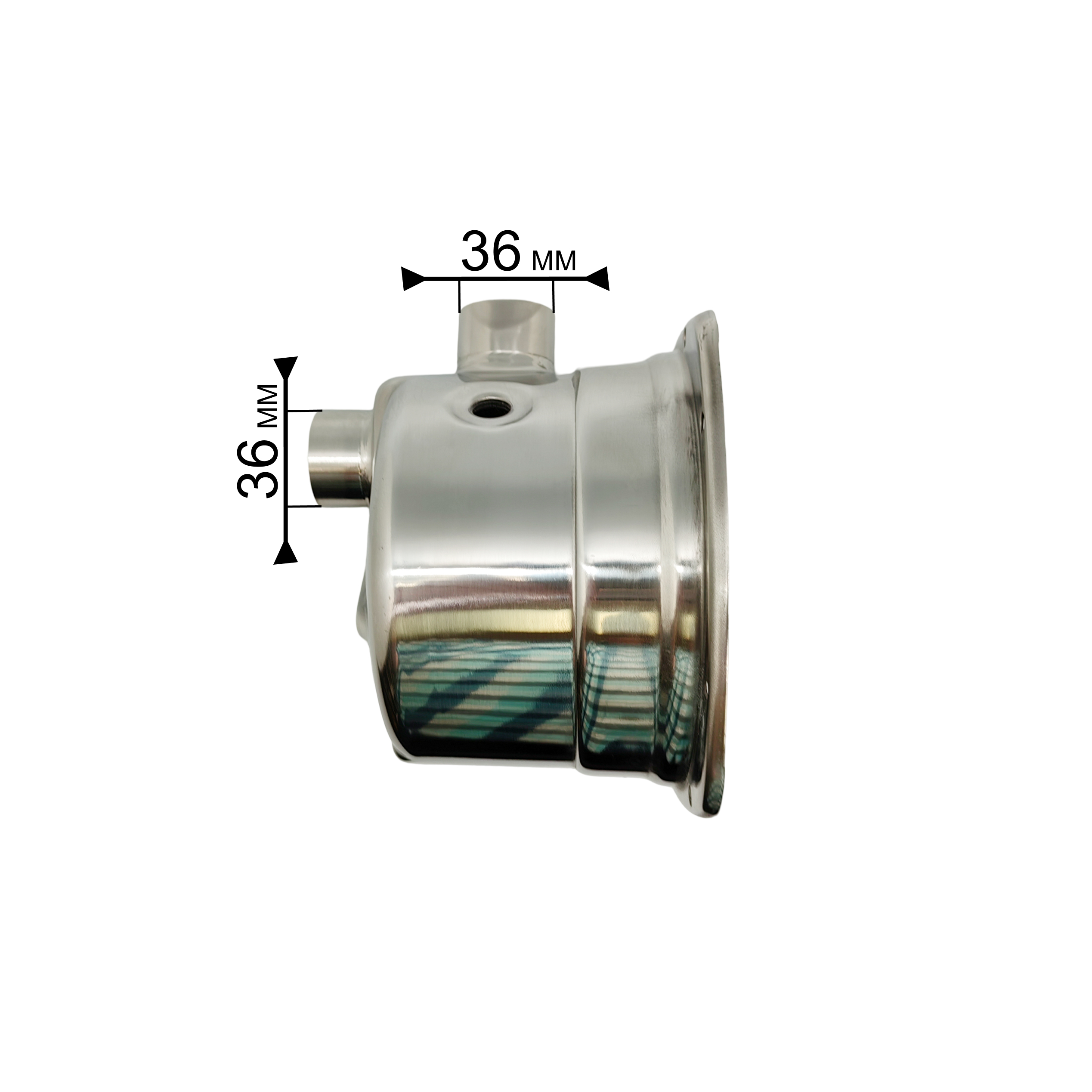 Корпус насоса водяного QUATTRO ELEMENTI A1000 Inox (крепёж 8 болтов) стальной (771-534-0011), шт