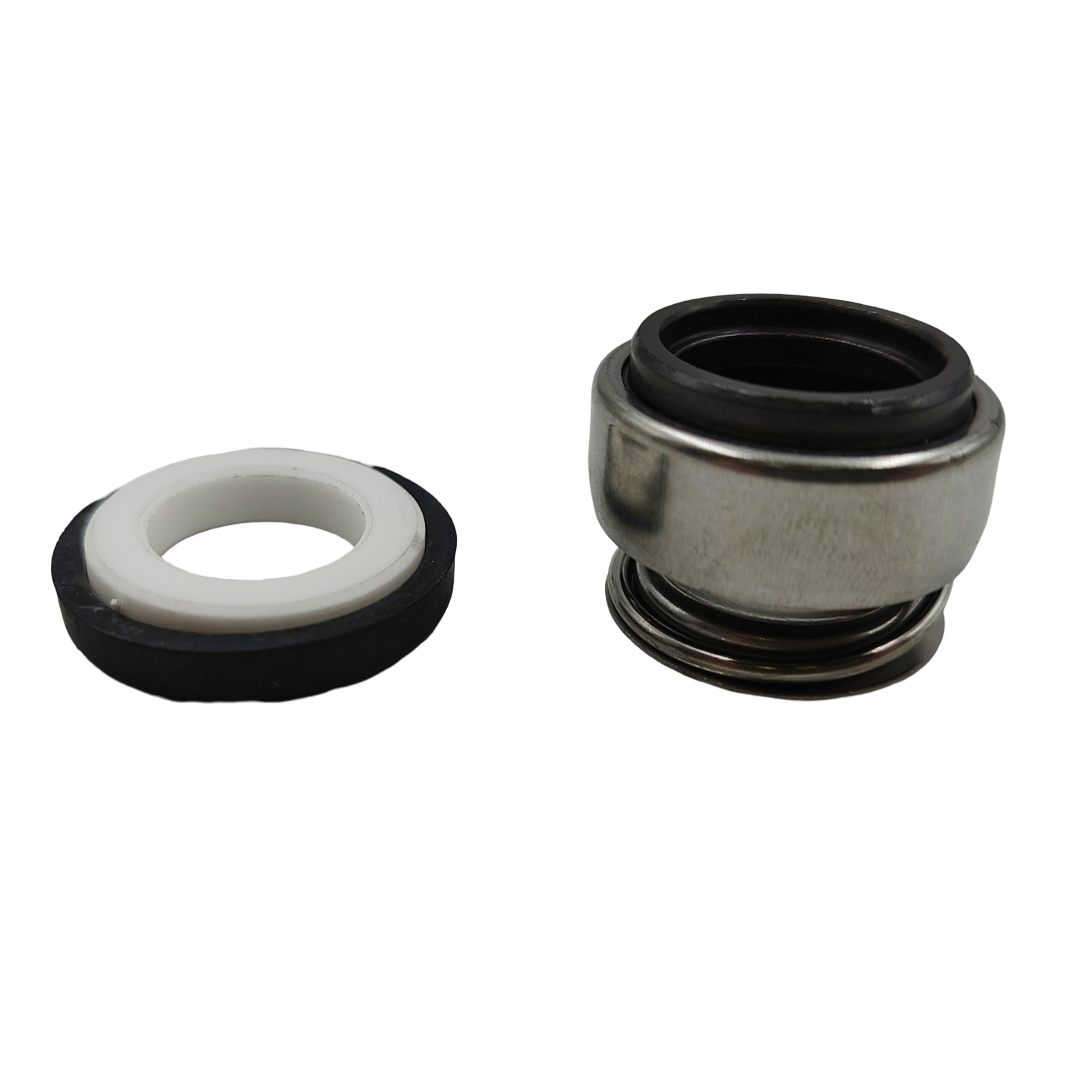 Сальник механический QUATTRO ELEMENTI D1000H Inox (мех: Ø27,5мм, Ø13мм, высота 17мм) (кер: Ø28мм, Ø15мм, высота 5мм), шт