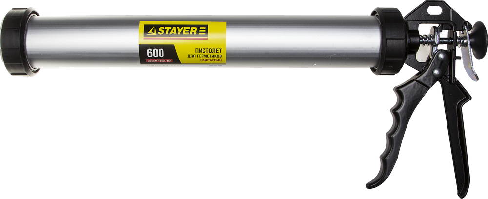 STAYER Hercules 600 мл, закрытый пистолет для герметика (0673-60)
