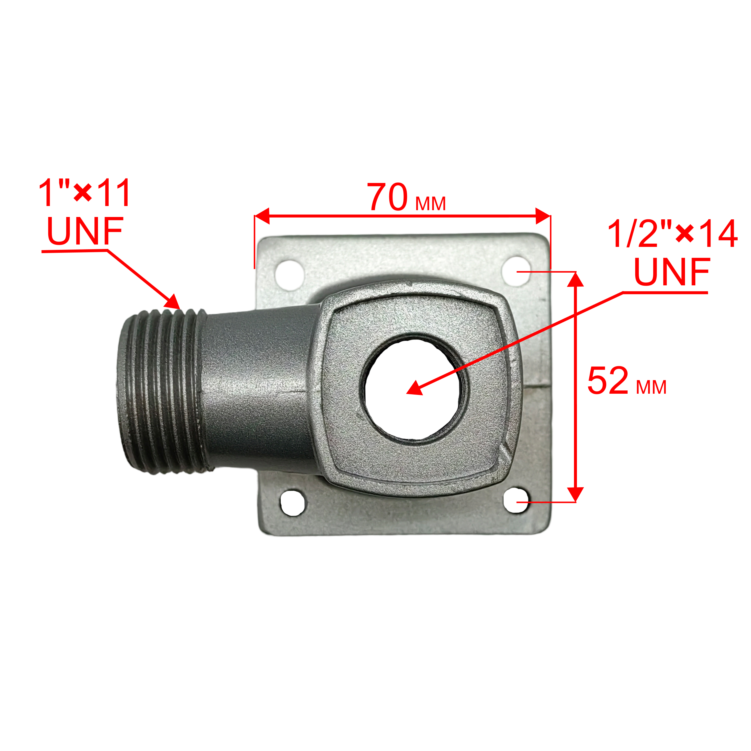 Фланец подающий DDE WP250/PN25-II , шт