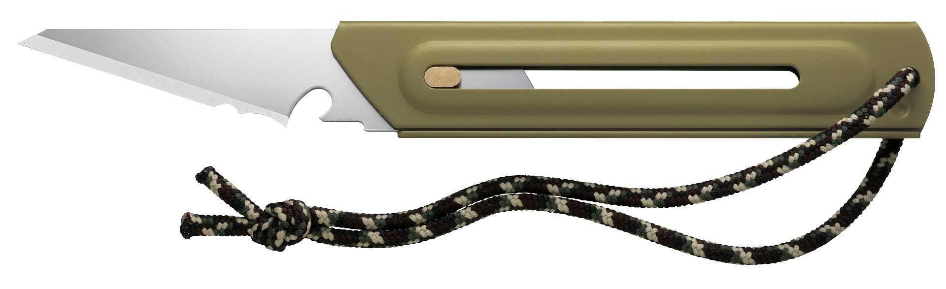 OLFA WORKS BK1 BUSHCRAFT KNIFE многоцелевой нож со сменным лезвием (OW-BK1-OD)