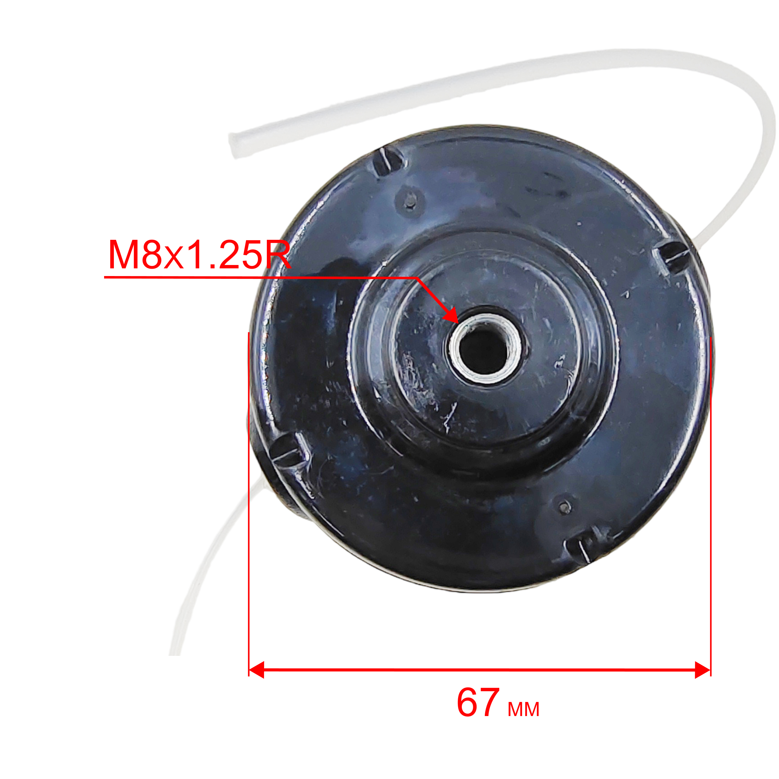 Головка триммерная оригинальная DDE GT250L/ MAKITA UM3830/4030/DST300, шт