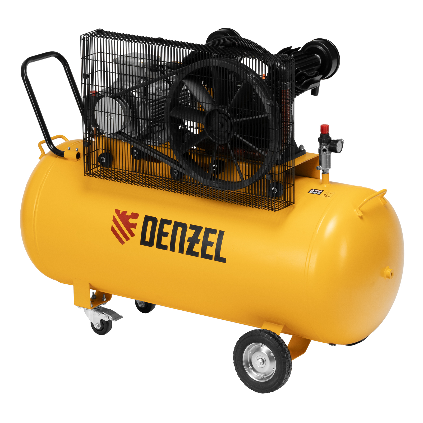 Компрессор воздушный рем. привод BCV 5500-T/270, 5,5 кВт, 270 литров, 850 л/мин Denzel