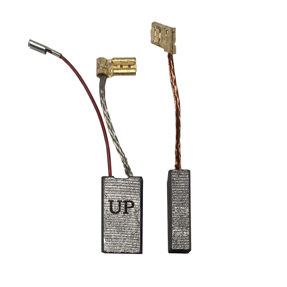 Щетка графитовая UNITED PARTS для BOSCH GBH 5-40D (аналог 1617014144)  6,2х12,4х23мм АВТОСТОП, пар