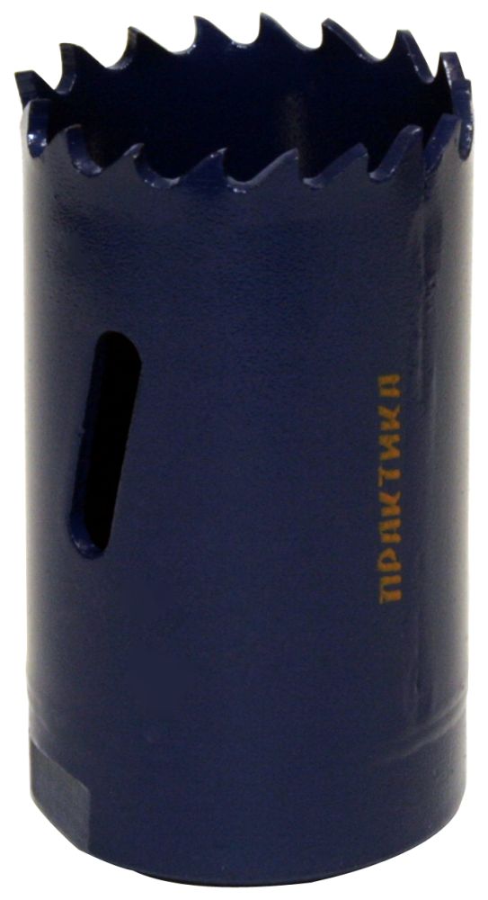 Коронка биметаллическая ПРАКТИКА  30 мм , (1шт), клипса