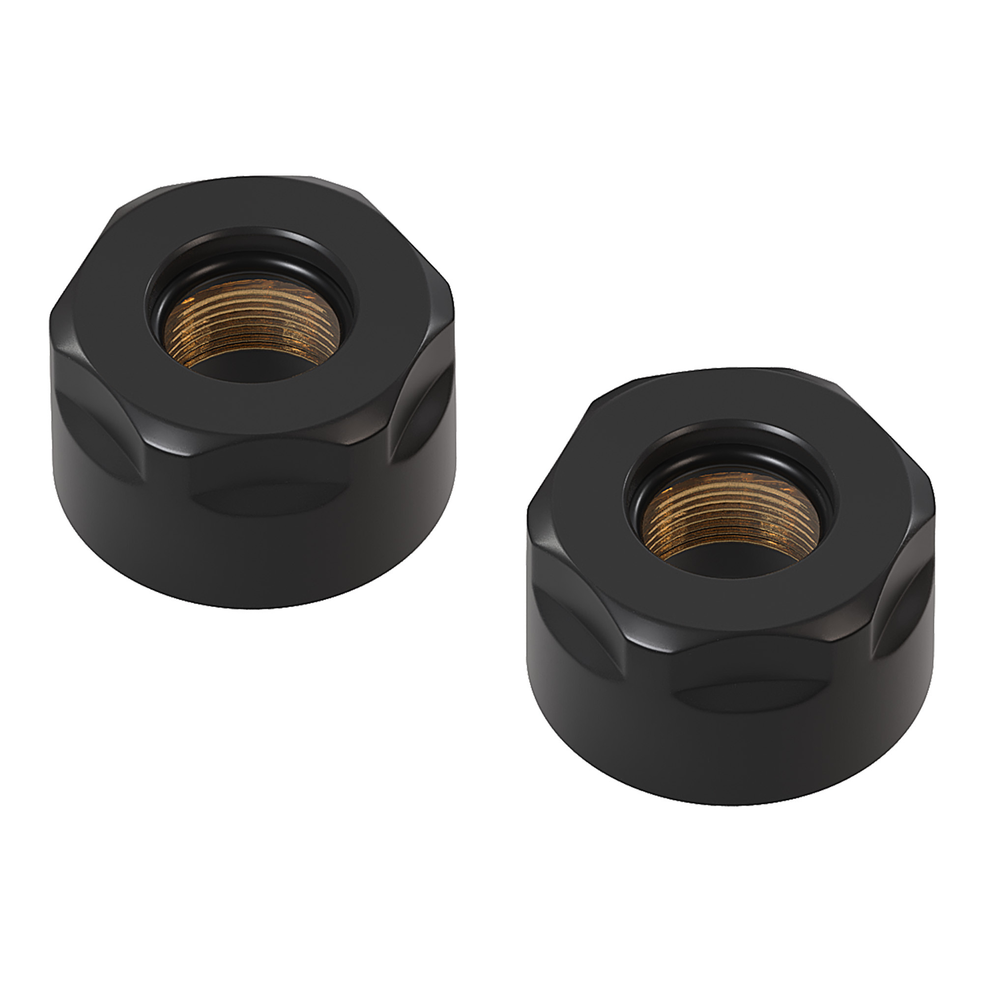 Набор подключения Royal Thermo Design 1/2" ВР - 15 мм (черный)