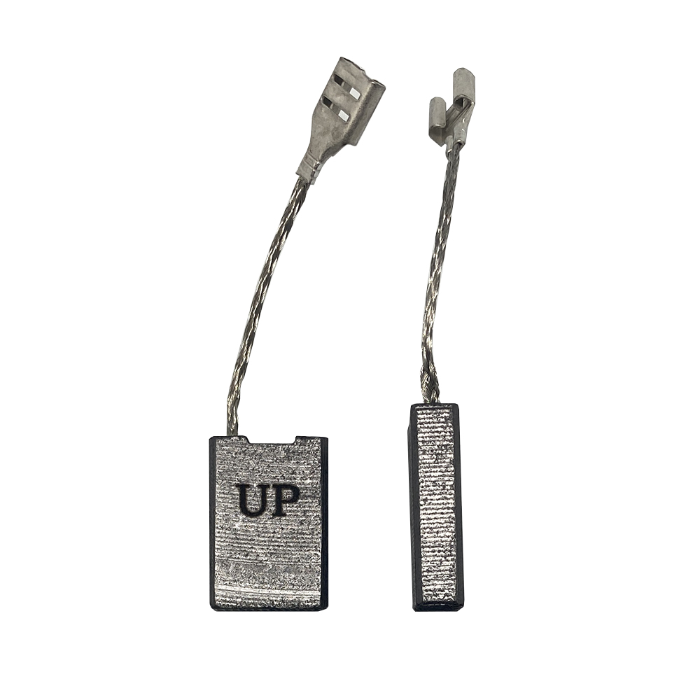 Щетка графитовая UNITED PARTS для BOSCH GWS20-230 (аналог 1607014171)  6,2х16х23мм АВТОСТОП, пар