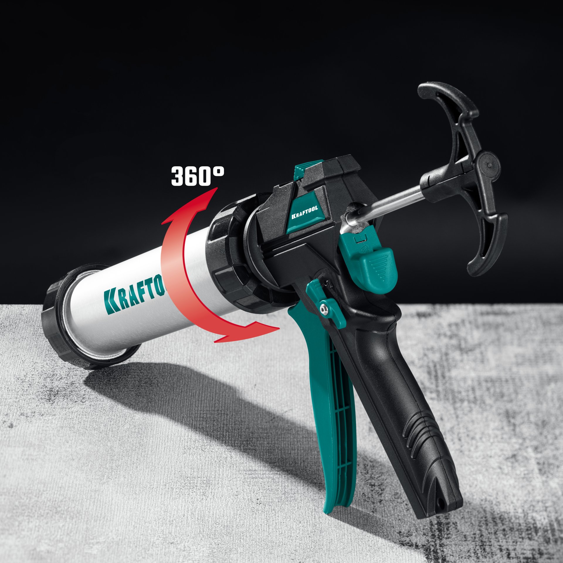 KRAFTOOL Ultra 600 мл, закрытый пистолет для герметика (06677-60)