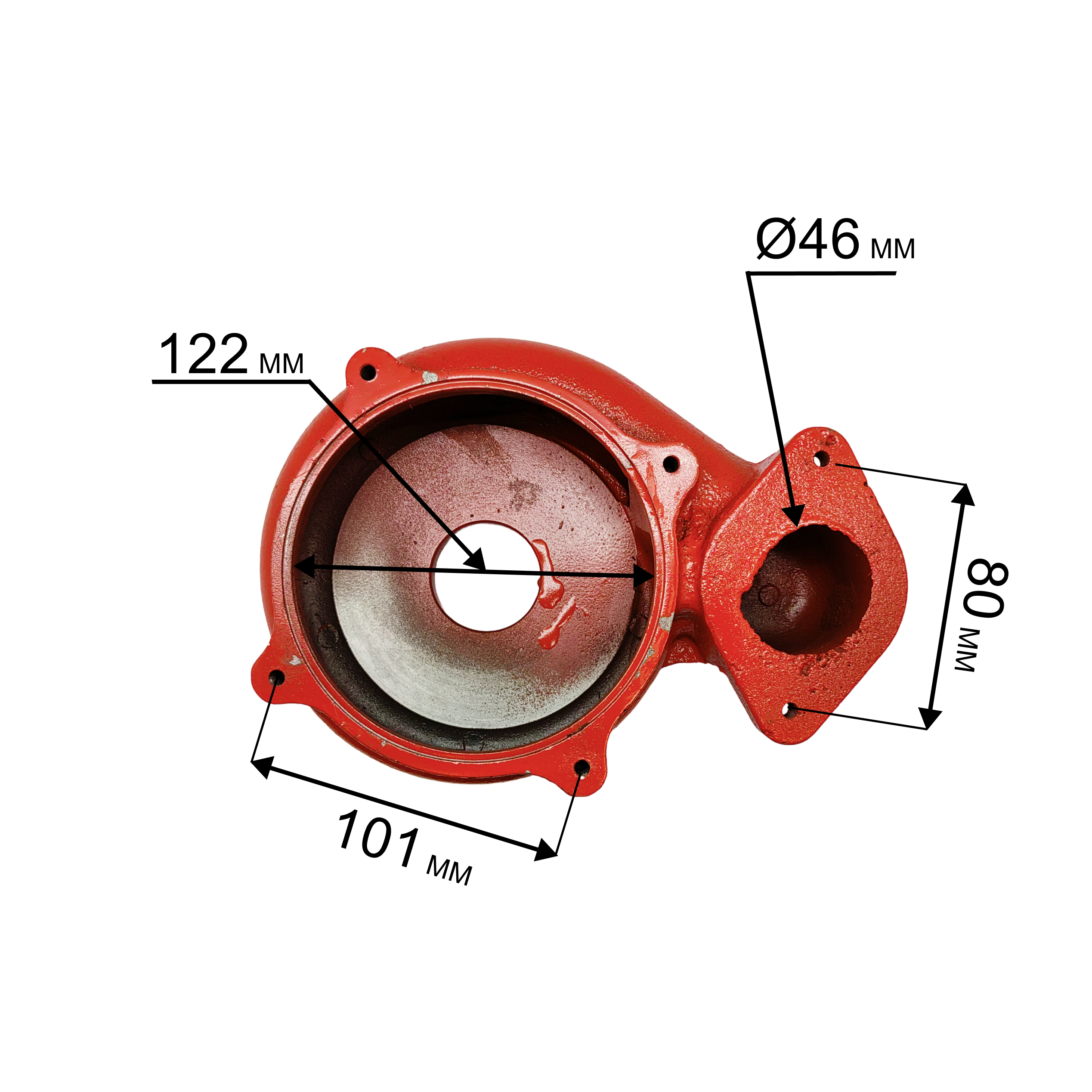 Корпус насоса водяного QUATTRO ELEMENTI 500F /800F Ci -->910-157-21, шт