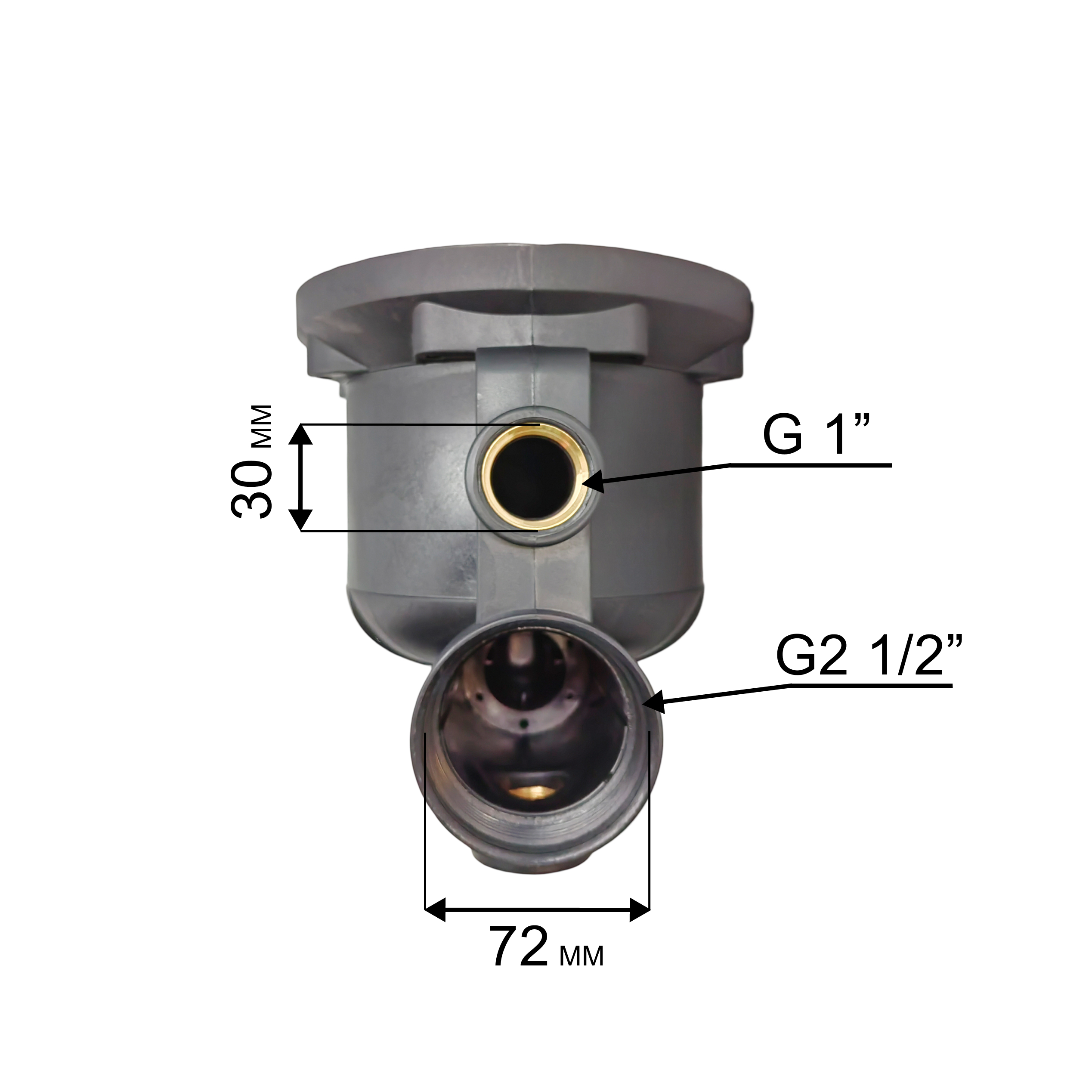 Корпус насоса водяного QUATTRO ELEMENTI A1100FL/1300FL (770-650-014), шт