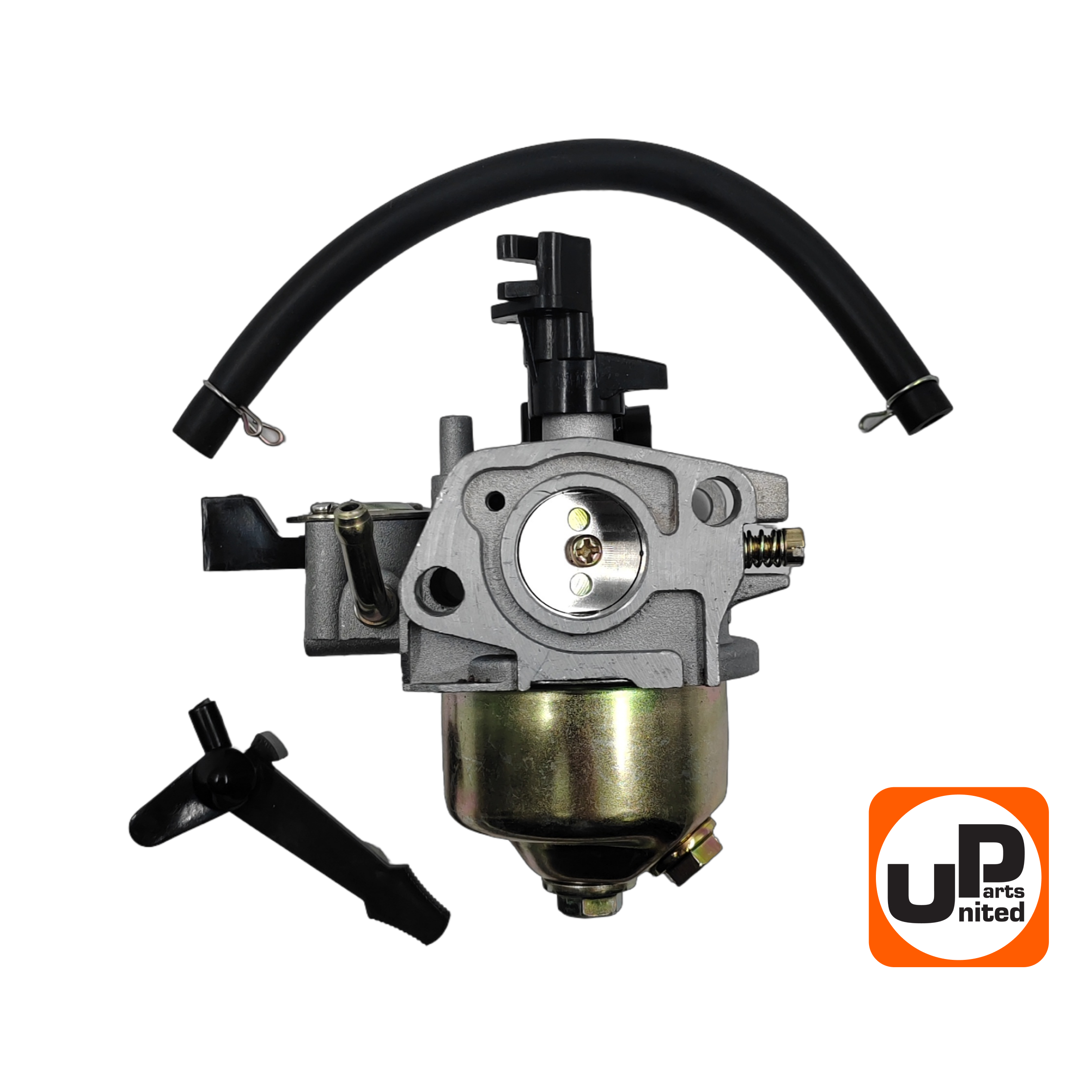Карбюратор UNITED PARTS 168/170F, GX160/200 с рычагом, шт