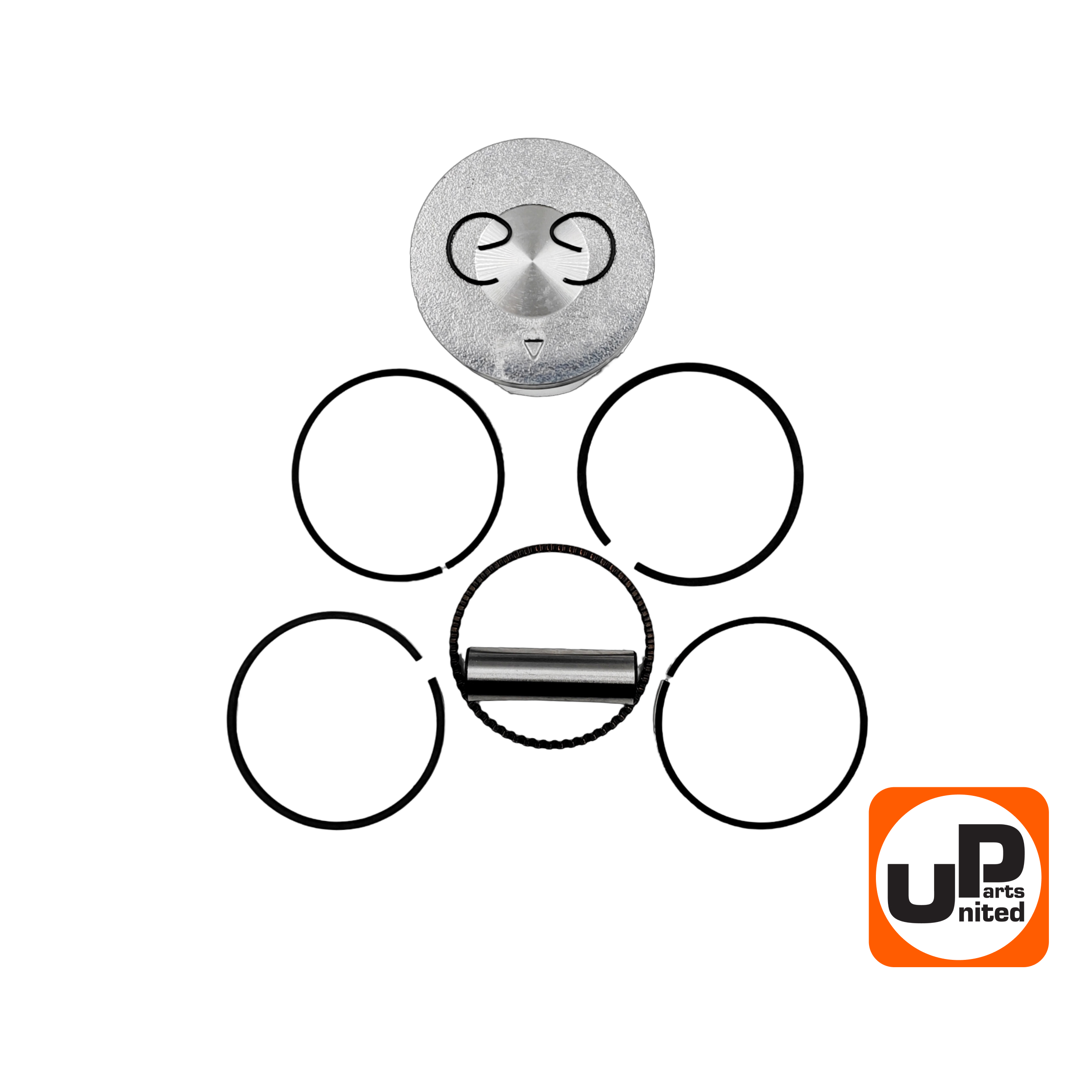 Поршень в сборе UNITED PARTS 156F Ø56мм (90-1047), шт