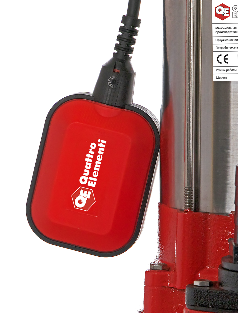 Фекальный насос QUATTRO ELEMENTI Sewage 500F Ci 910-157