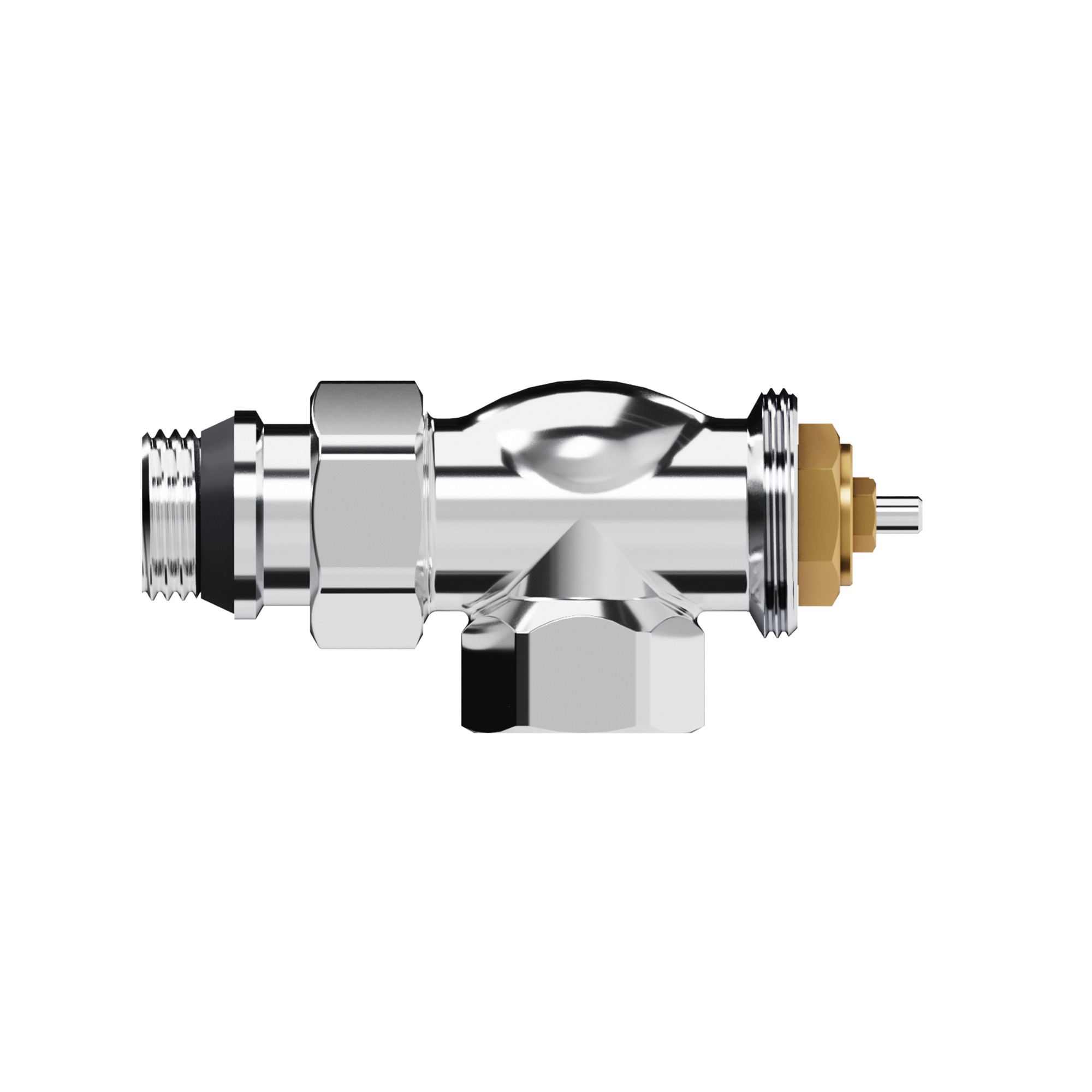 Набор термостатический осевой Royal Thermo Design 1/2"М30х1,5 (Хром)