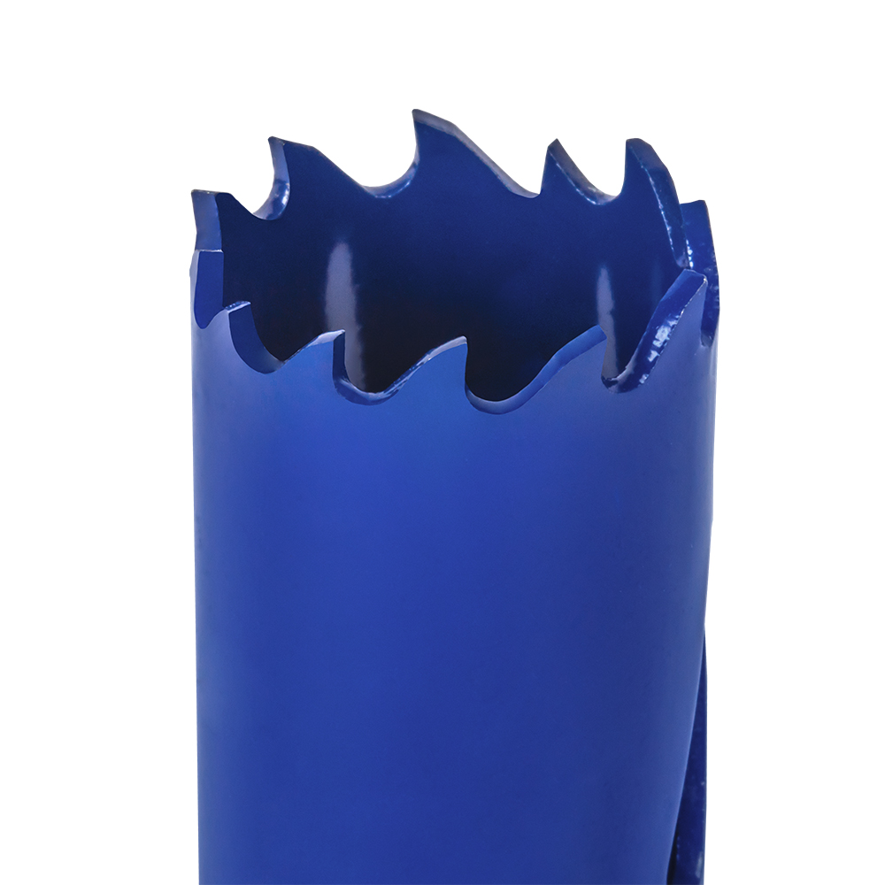 Коронка биметаллическая ПРАКТИКА  22 мм (7/8"), (1шт), клипса
