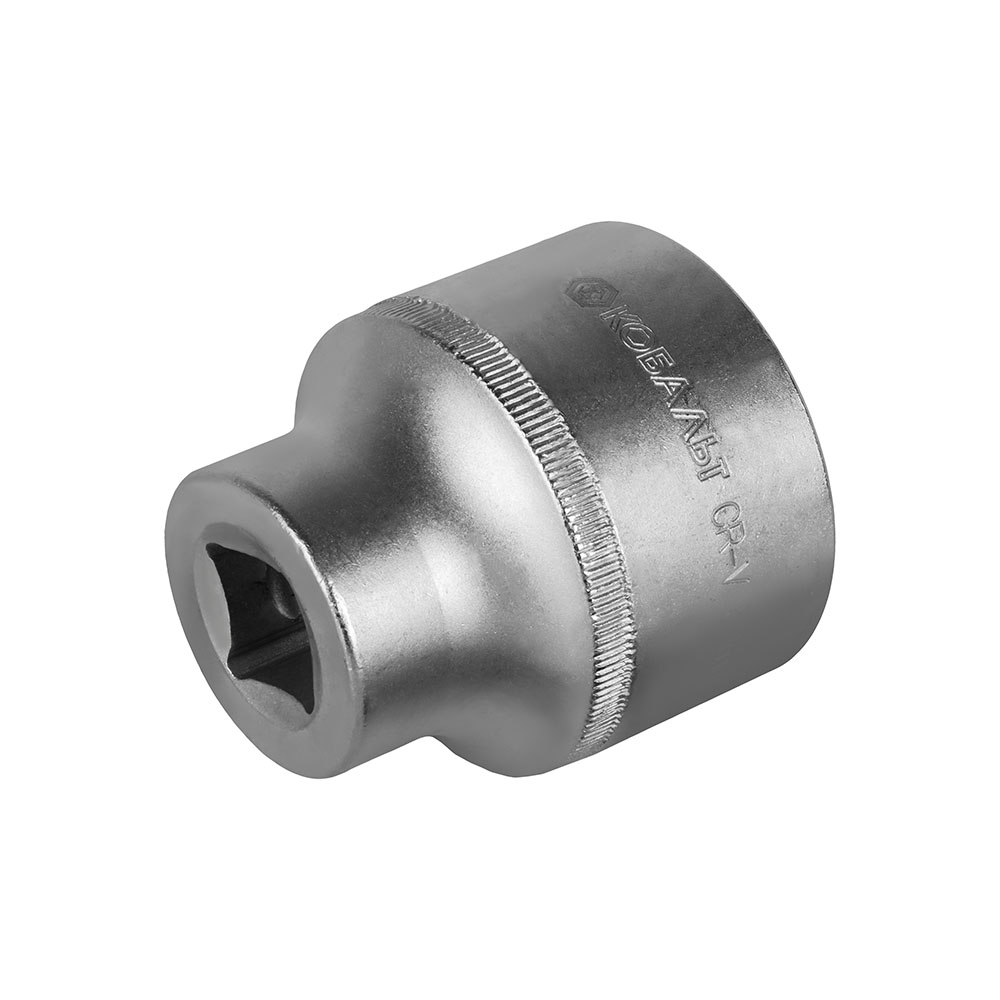 Головка торцевая КОБАЛЬТ 3/4", 50 мм, CR-V, подвес (923-279)
