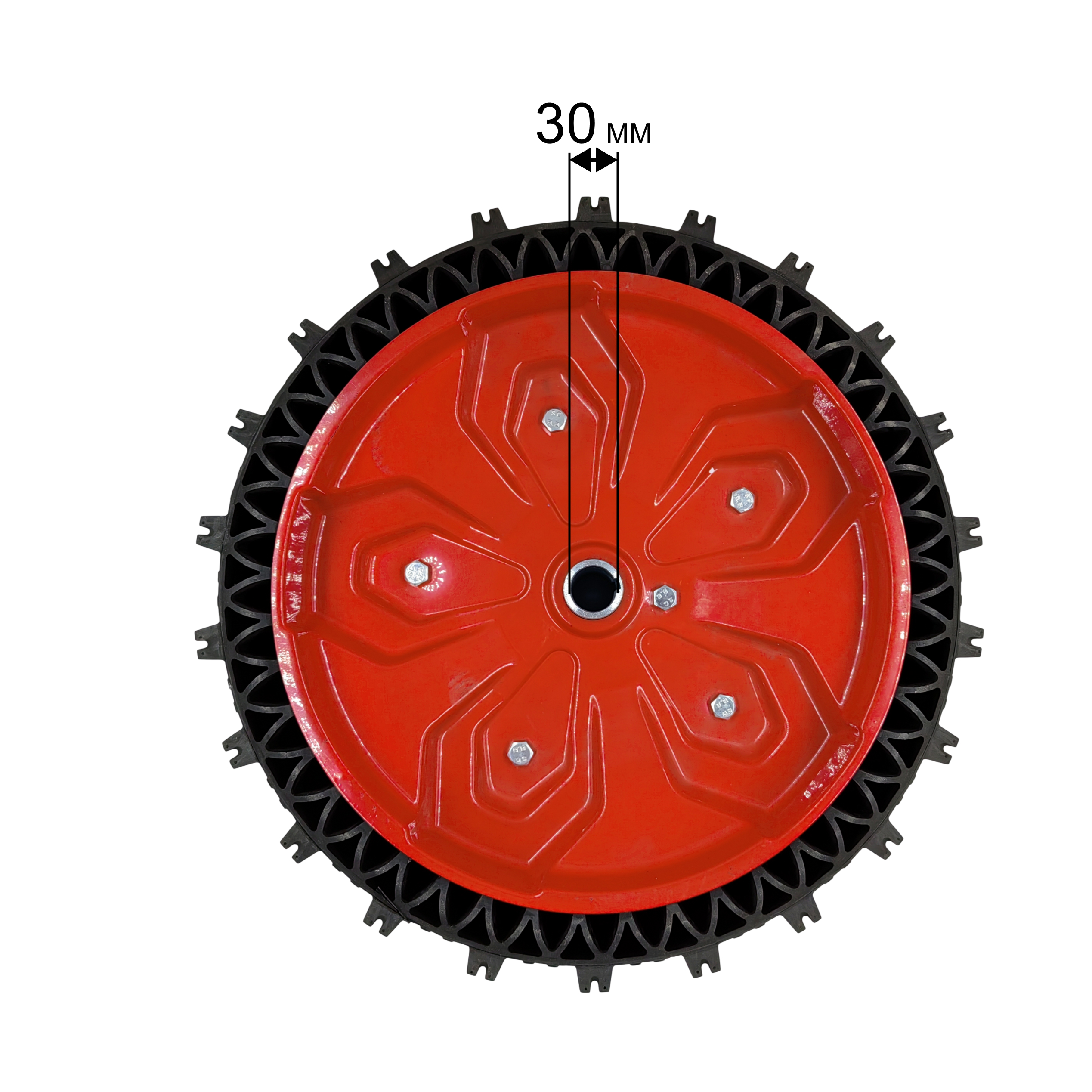 Колесо снегоотбрасывателя DDE 16" ST7066LE (БЕСКАМЕРНОЕ, посадка 25мм), шт