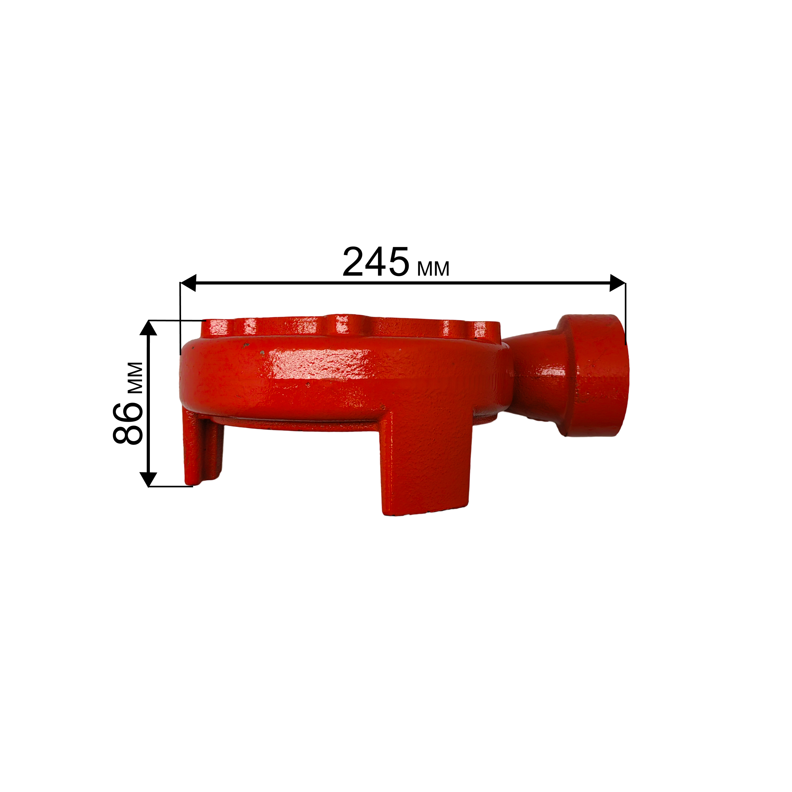 Корпус насоса водяного QUATTRO ELEMENTI Sewage 1700F Ci-Cut (909-082-041), шт
