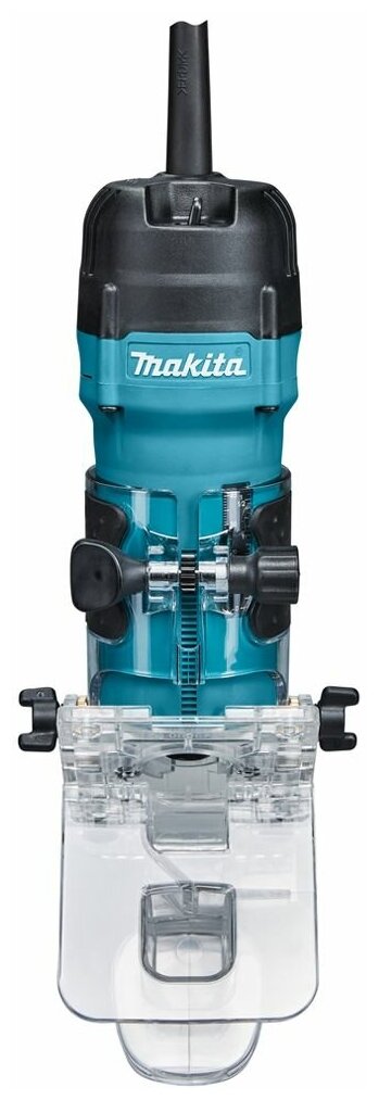 Фрезер сетевой MAKITA 3712 (530Вт,цанга 6мм,глубина 42 мм,наклонная база), шт