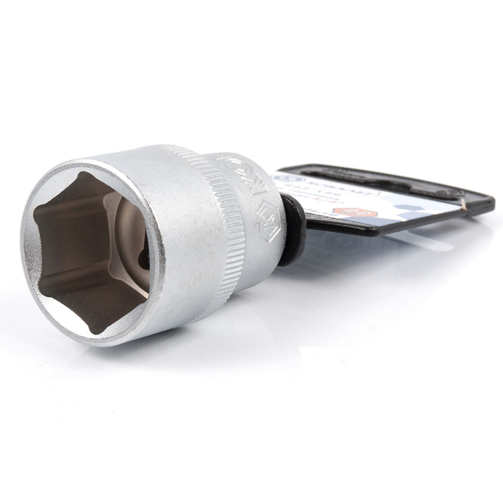 Головка торцевая КОБАЛЬТ 1/2", 22 мм, Cr-V(1 шт.) подвес