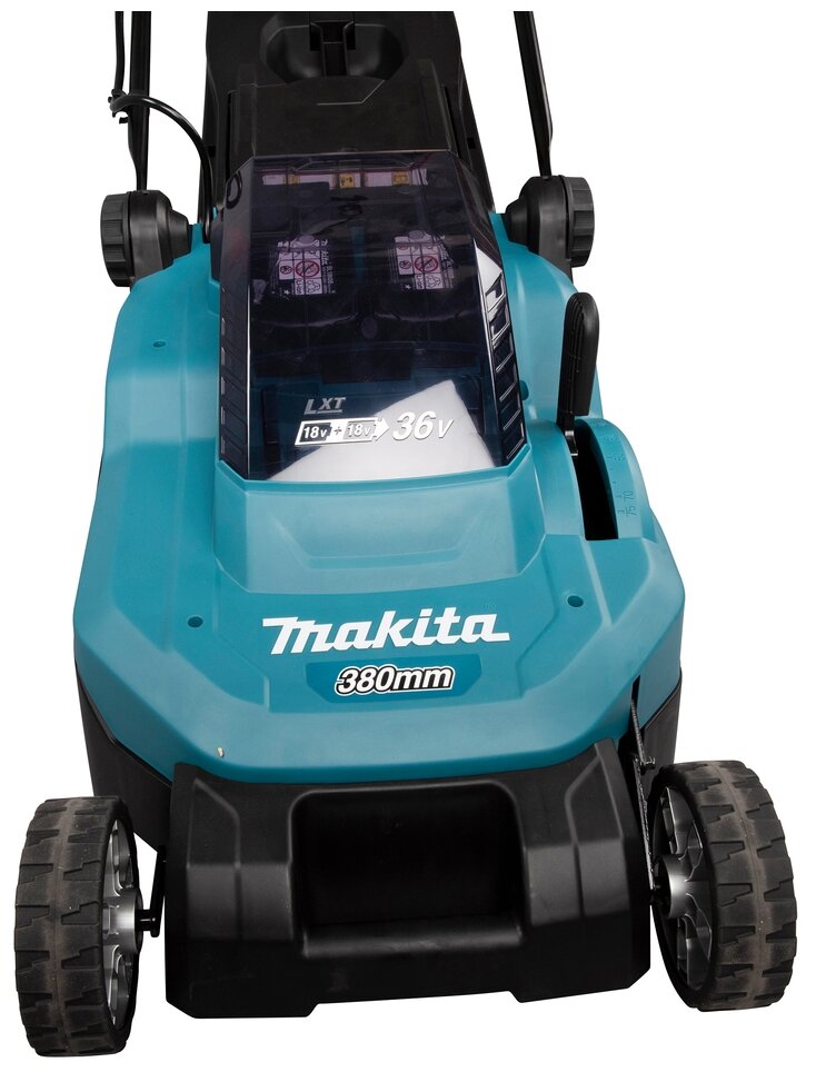 Газонокосилка аккумуляторная MAKITA DLM382Z (36В/2х18В, 38см, трав40л, без акк и з/устр) (DLM382Z), шт