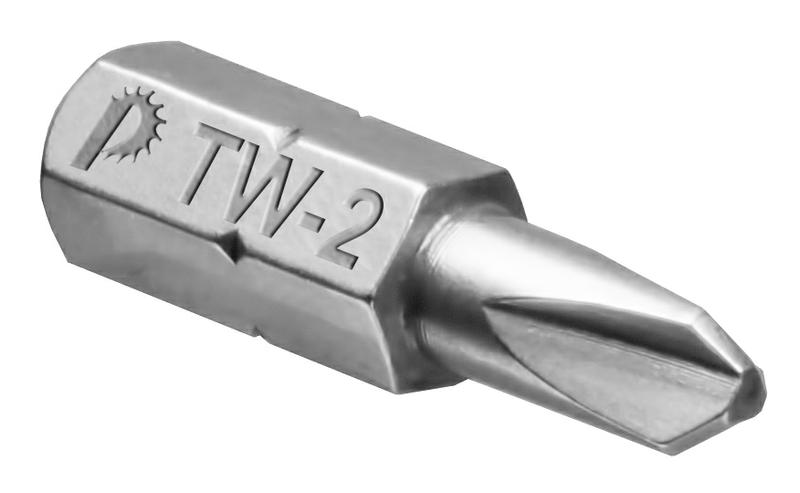 Бита отверточная ПРАКТИКА  "Профи"  Tri Wing 1x25мм, 2x25мм  (2шт), блистер