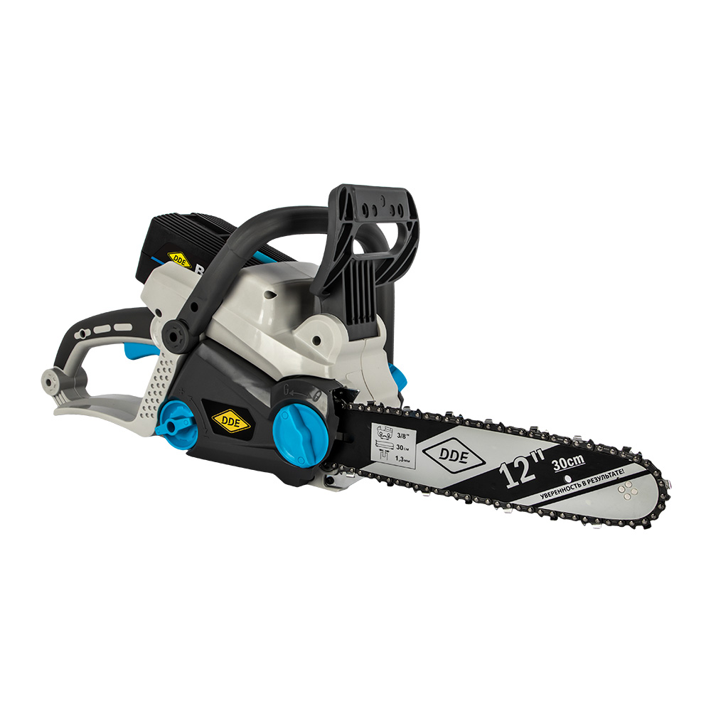 Пила аккумуляторная цепная DDE BlueTech CSB 400-12" (шина 30 см, 3/8"PM-45-1,3, SDS, без ЗУ и АКБ), шт