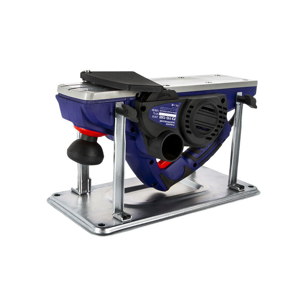 Рубанок электрический ПУЛЬСАР РЭ 110-1300 (1300Вт, 110мм, 0-3 мм, 16000 об/мин, чет 14 мм (793-817), шт