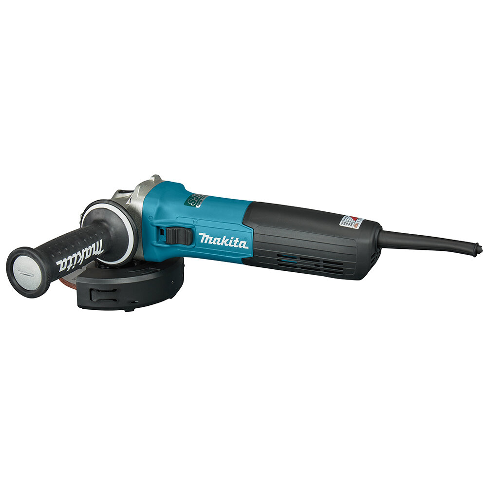 Шлифмашина угловая MAKITA GA5090X01 (ф125мм,1900Вт,2800- 11500 об\м, регулировка/стабилизация об., слайдер, AFT, SJSII, пл. пуск, безынстр. , шт