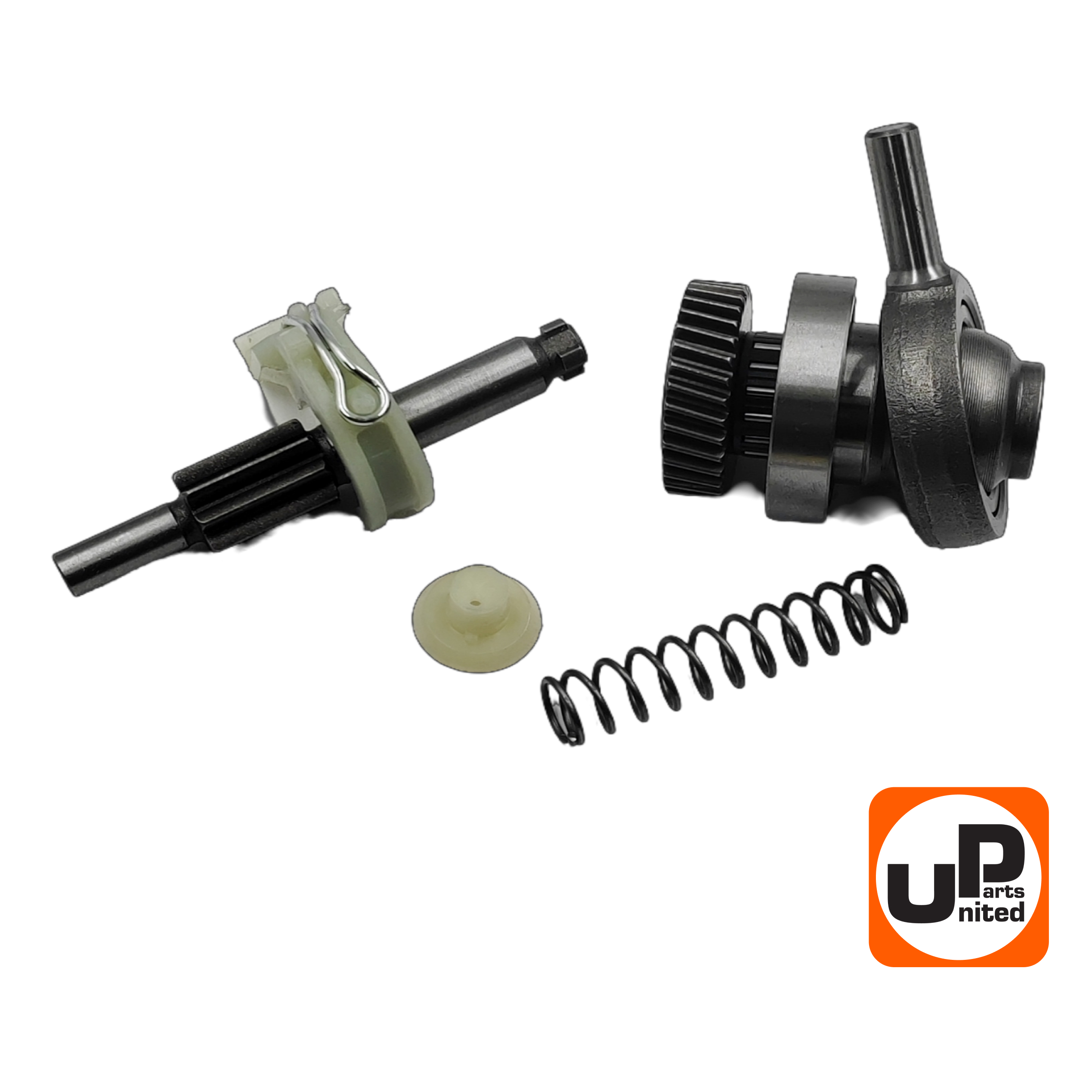Вал UNITED PARTS в сборе с подшипником качения для BOSCH GBH2-26DRE/DFR  (1617000579, 1615819028), шт