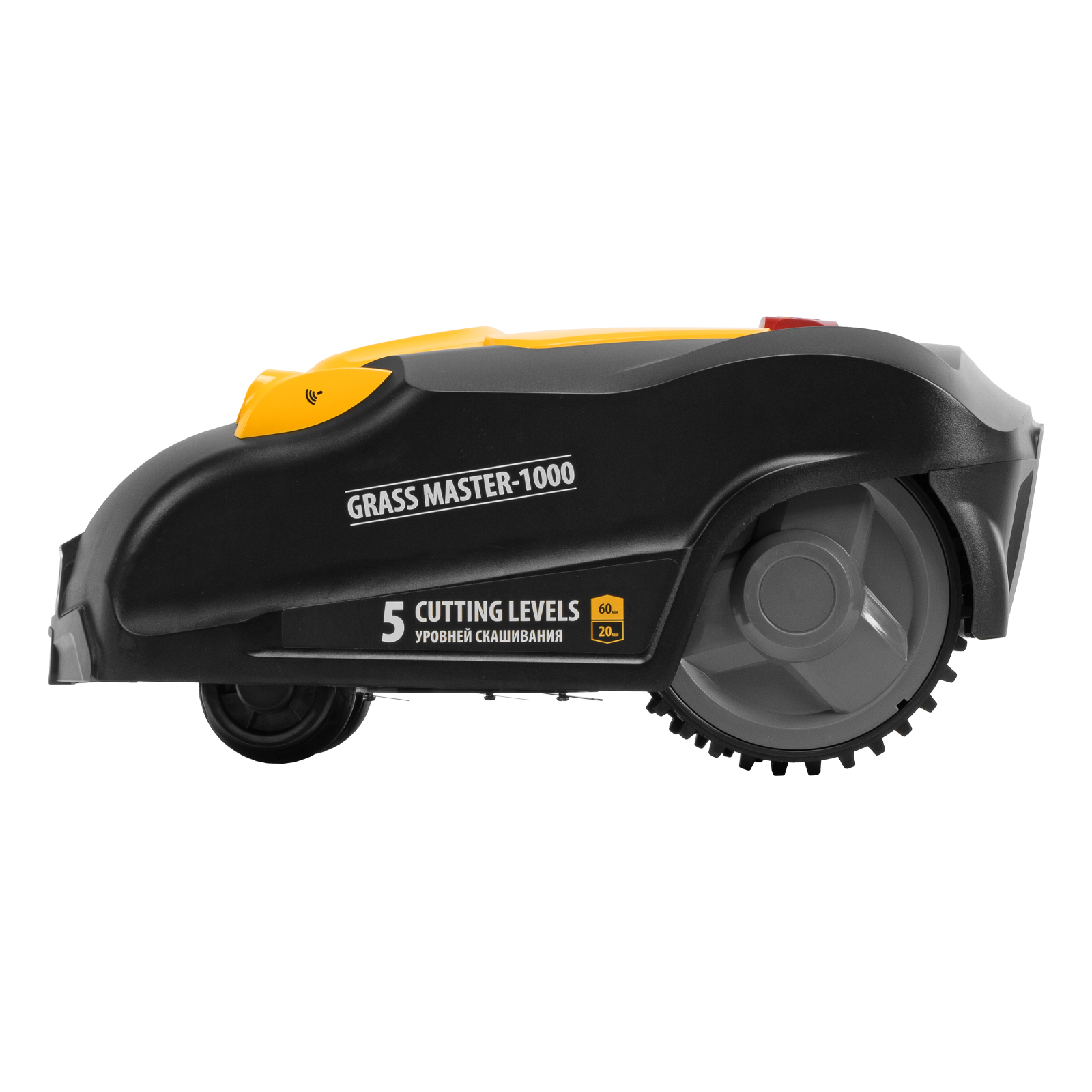 Робот-газонокосилка Grass Master 1000  1000м², 3Ач, 28V, LCD дисплей, Denzel